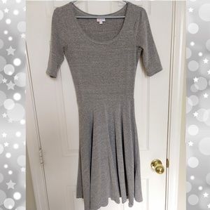 Nicole Dress Heathered Grey